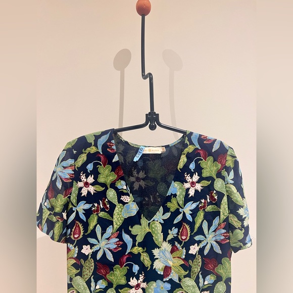 Tory Burch 'Evelyn' Garden Wisteria Dress - Picture 3 of 5